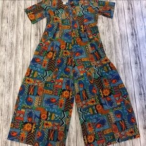 ✅ 【SOLD】 ✅ 
African / Ankara Print Jumpsuit Style One Piece